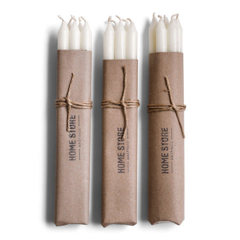 Bundle Of Church Taper Dinner Candles