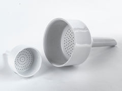 Antique porcelain ceramic funnel