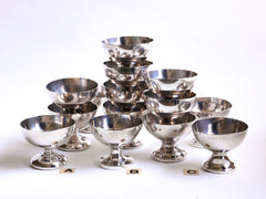 Hotel Silver Ice Cream Coupes