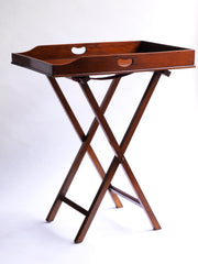 Antique Butler's Tray & Stand