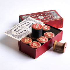 Box of Victorian Linen Thread