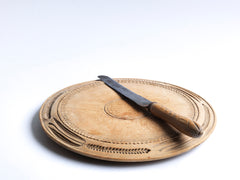 Antique Bread Board & Bread Knife