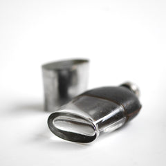 Screw Cap Edwardian Hip Flask