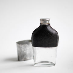 Screw Cap Edwardian Hip Flask