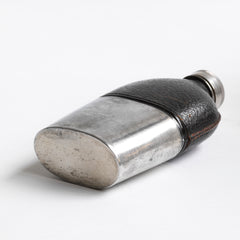 Screw Cap Edwardian Hip Flask