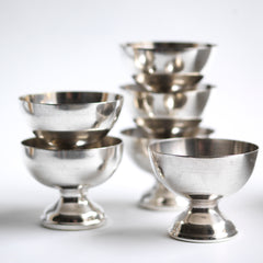 Silver Ice Cream Coupe