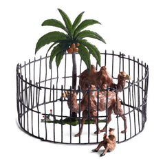 A wonderful antique collection of painted lead zoo animals made by Britains in the 1920s. These are some of the first models of the zoo that Britains developed, the designs subsequently changing slightly in each decade, and these early examples are now much sort after.