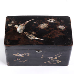 Japanese Laquer Tea Caddy