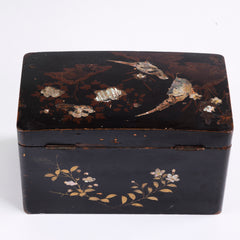 Japanese Laquer Tea Caddy