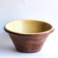 Large Antique Bread Proving Bowl