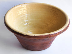 Large Antique Bread Proving Bowl