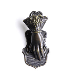 An elegant antique brass clip fashioned as a gloved hand stamped "Made in Birmingham". The back of the clip has a hole, so it can easily be hung on a wall - perfect for keeping and displaying notes, and handwritten treasures.