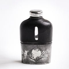 Screw Cap Edwardian Hip Flask