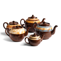 Vintage brown betty teapots for sale at A G Hendy & Co