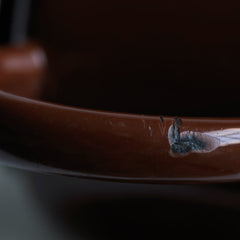 Brown  Enamel Canteen Teapot
