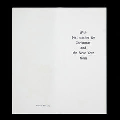 Vintage Cat Christmas Card