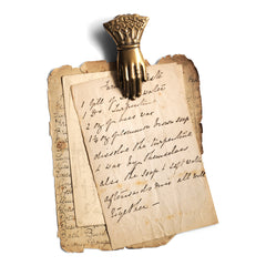 Antique Hand Clip