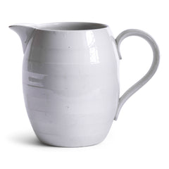 Ironstone Barrel Water Jug