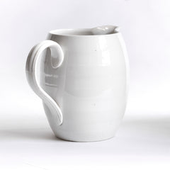 Ironstone Barrel Water Jug