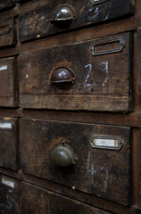 Magnificent Bank Of Workshop Drawers