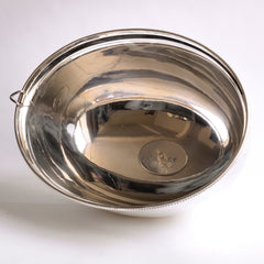 Large Antique Silver Food Cloche