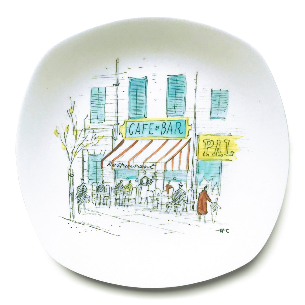 Cannes tea plate by Sir Hugh Casson for Midwinter