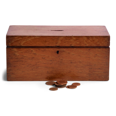 Antique Oak Money Box – A G Hendy & Co Homestore