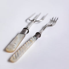 Mother Of Pearl Victorian Flatware