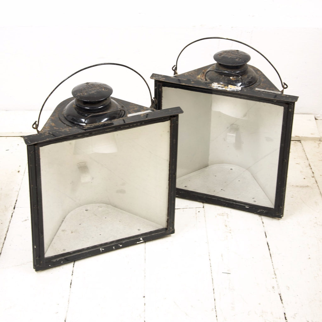 Pair Railway Lanterns