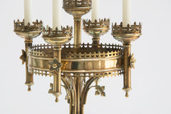 Magnificent Pair Pugin Style Candelabra