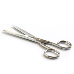 Our extra-long hand-forged traditional paper scissors have polished bright steel blades with semi-rounded tips and are perfect for all paper, wallpaper and card cutting activities.  If you hang wallpaper, then these are the correct scissors for the job.