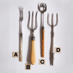 Victorian Pickle, Chutney & Bread Forks