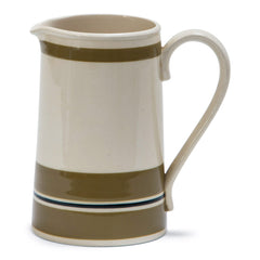 A handsome water jug with strap handle, base stamped "Sadler Made in Staffordshire England".