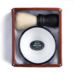 Shaving Brush & Bowl