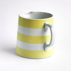 Yellow-banded T G Green Milk Jug