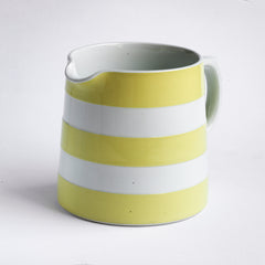 Yellow-banded T G Green Milk Jug