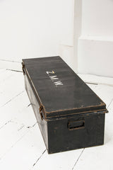 Monogrammed trunk