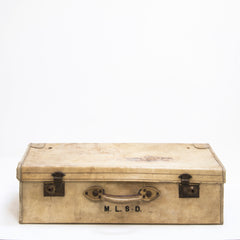 Antique Vellum Suitcases