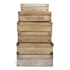 Antique Vellum Suitcases