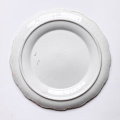 Edwardian Butcher's Ironstone Tongue Dish