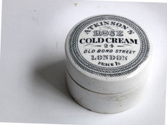 Victorian Cold Cream Pot