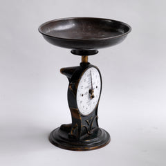 Antique Enamel Salter's Scales
