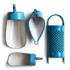 Miniature Enamel Kitchen Ware