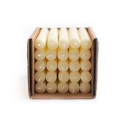 Church candles box of 25 6" x 3/4" handmade