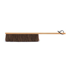 All-natural and plastic free coconut brush has an extra-long head tufted with neat rows of coconut fibre.