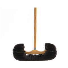 This traditional Victorian style handmade brush is the king of cobweb brooms. It boasts a beautifully crafted waxed beechwood head, immaculately hand-tufted with horsehair, and is the crowning glory of any respectable broom cupboard.