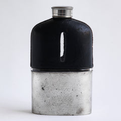 Shouldered Antique Hip Flask