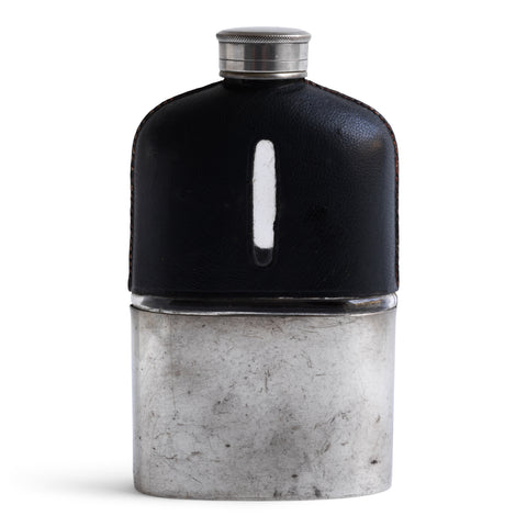 Shouldered Antique Hip Flask