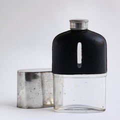Shouldered Antique Hip Flask