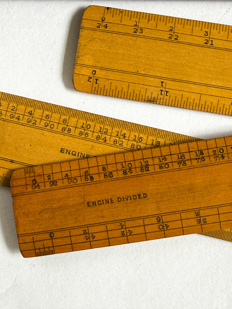 Enigneer Ruler Vintage Engineer's Boxed Set of Rulers – A G Hendy & Co Homestore